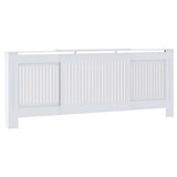 VIDAXL -Kühlerkonstruktion 205 cm MDF Weiß