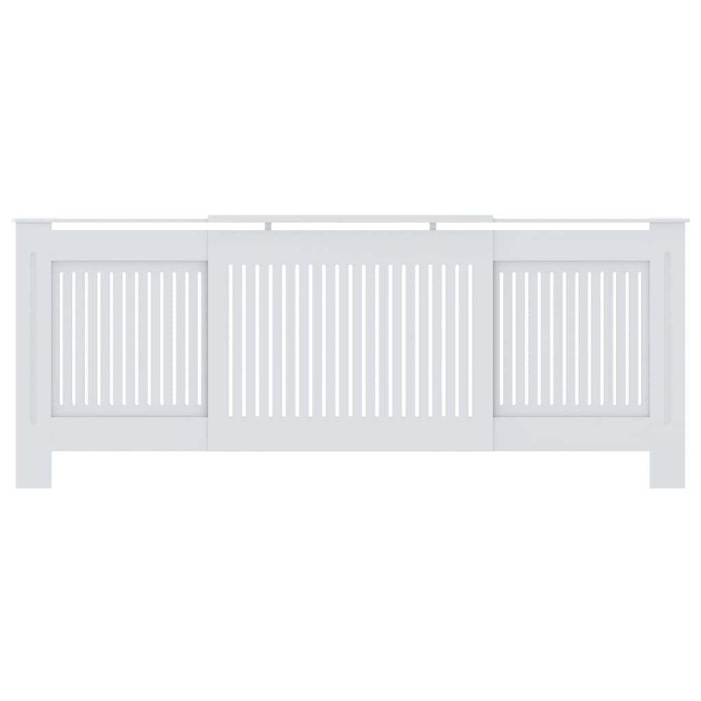 Vidaxl Radiatorom Construction 205 cm MDF White