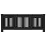 Vidaxl Radiatorom Construction 205 cm MDF Black