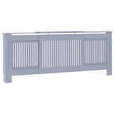VIDAXL -Radiatorkonstruktion 205 cm MDF Grau