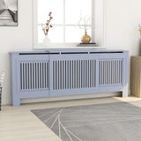 Vidaxl Radiatorom Construction 205 cm MDF Gray