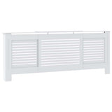 VIDAXL -Kühlerkonstruktion 205 cm MDF Weiß