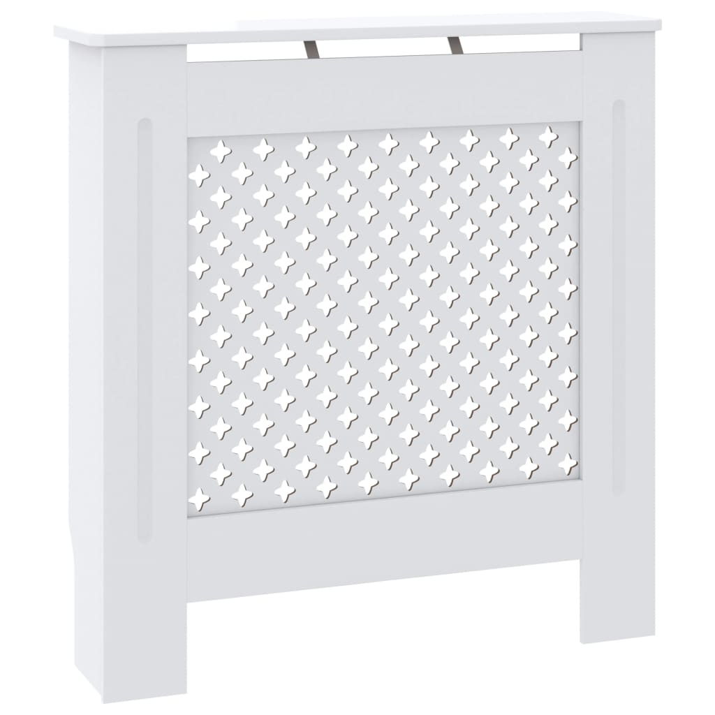 VIDAXL -Radiatorkonstruktion 78 cm MDF Weiß