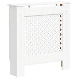 VIDAXL -Radiatorkonstruktion 78 cm MDF Weiß