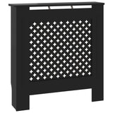 Vidaxl RadiatoM Construction 78 cm MDF Black