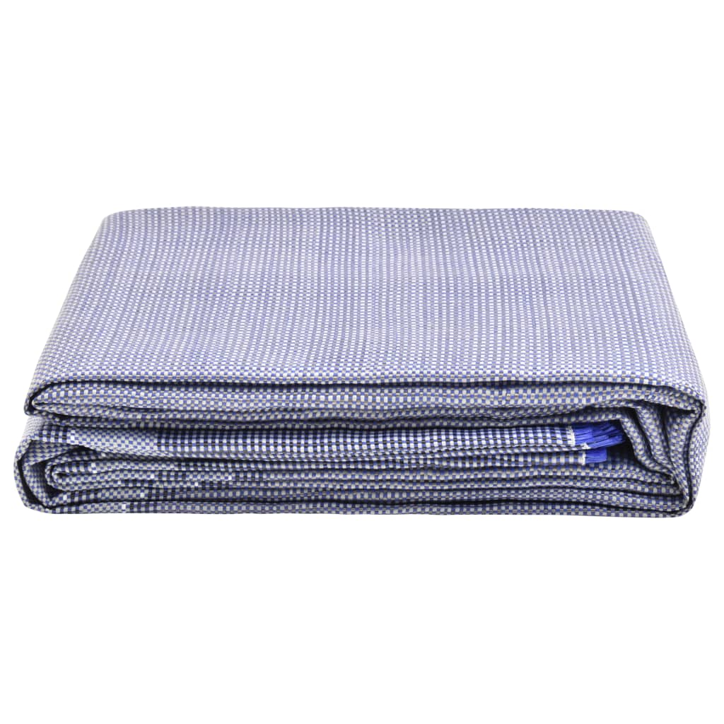 Vidaxl Zelt Teppich 550x250 cm Blau