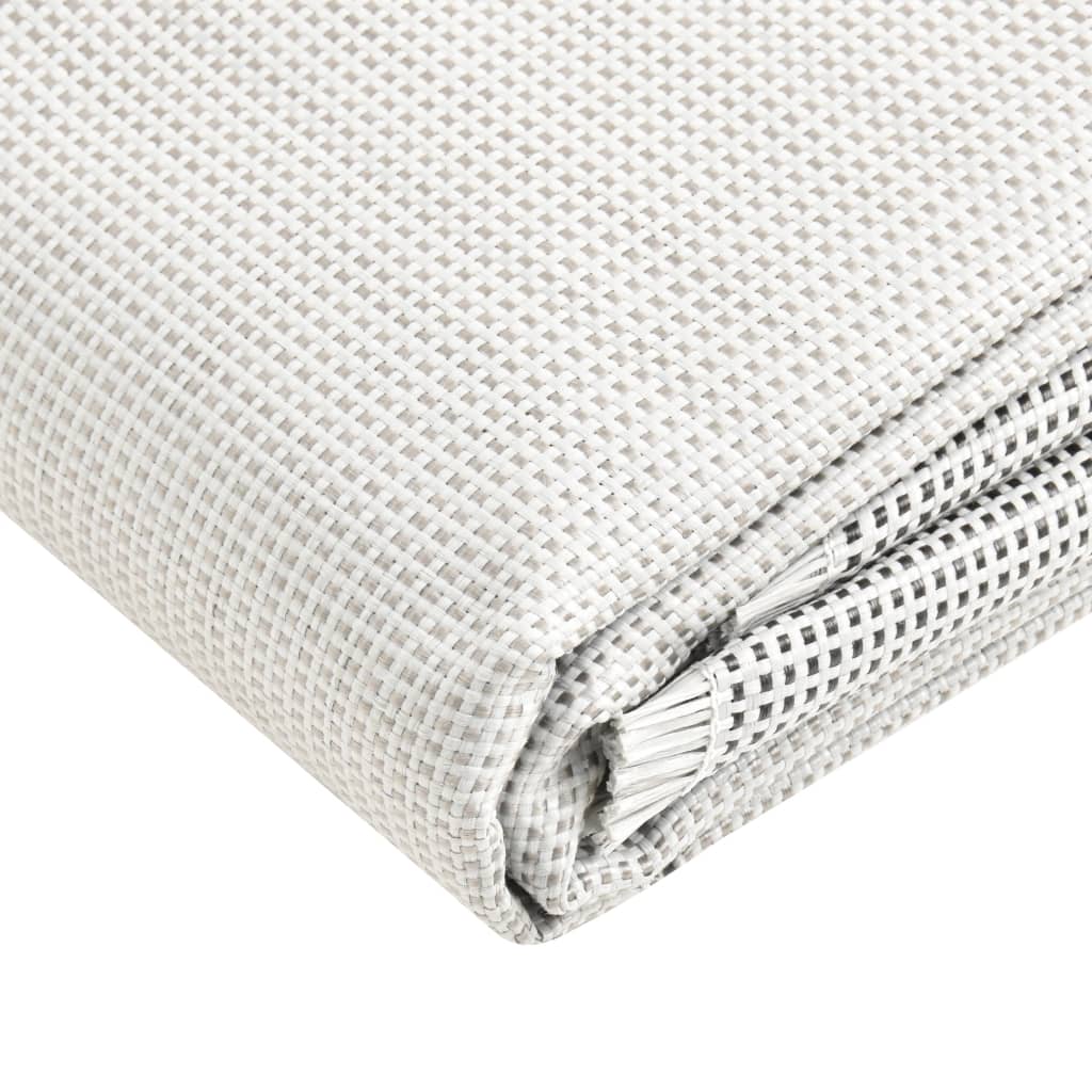 Vidaxl Zelt Teppich 700x300 cm Grau
