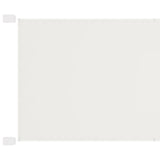Vidaxl Luifel Vertikal 60x360 cm Oxford Stoff weiß