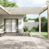 Vidaxl Luifel verticale 60x360 cm tessuto oxford bianco