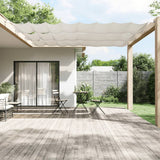 Vidaxl Luifel verticale 60x800 cm tessuto oxford bianco