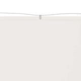 Vidaxl Luifel vertikal 100x800 cm Oxford Stoff weiß
