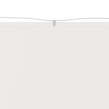 Vidaxl Luifel vertikal 140x270 cm Oxford Stoff weiß