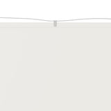 Vidaxl Luifel Vertikal 180 x 600 cm Oxford Stoff weiß