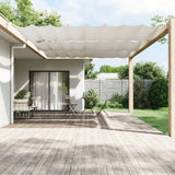 Vidaxl Luifel Vertikal 250 x 360 cm Oxford Stoff weiß