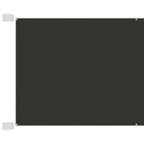 Vidaxl Luifel Vertikal 60x270 cm Oxford Fabric Anthrazit -gelöscht