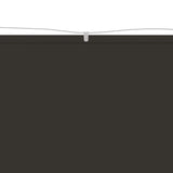 Vidaxl Luifel vertikal 140 x 600 cm Oxford Stoffanthrazit -gelöscht