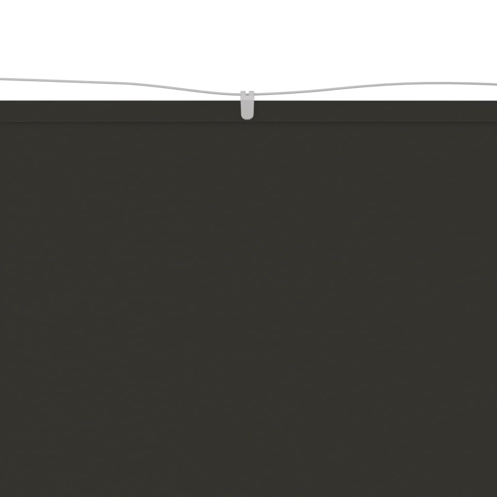 Vidaxl Luifel vertikal 180 x 600 cm Oxford Stoffanthrazit -gelöscht