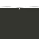 Vidaxl Luifel vertikal 180 x 1200 cm Oxford -Stoff -Anthrazit -Gelenke