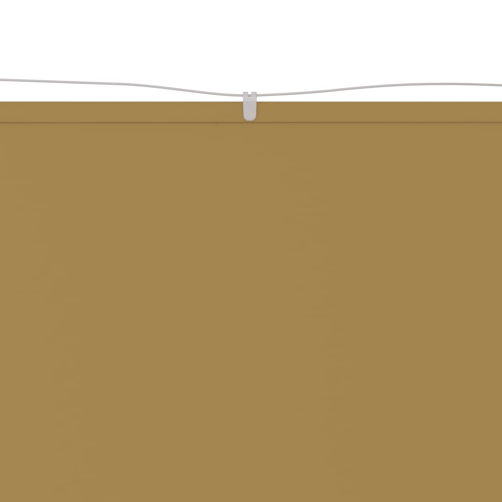 Vidaxl Luifel Vertikal 60x270 cm Oxford Stoff Beige