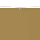 Vidaxl Luifel verticale 60x420 cm tessuto oxford beige