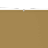Vidaxl Luifel Vertikal 60x600 cm Oxford Stoff Beige