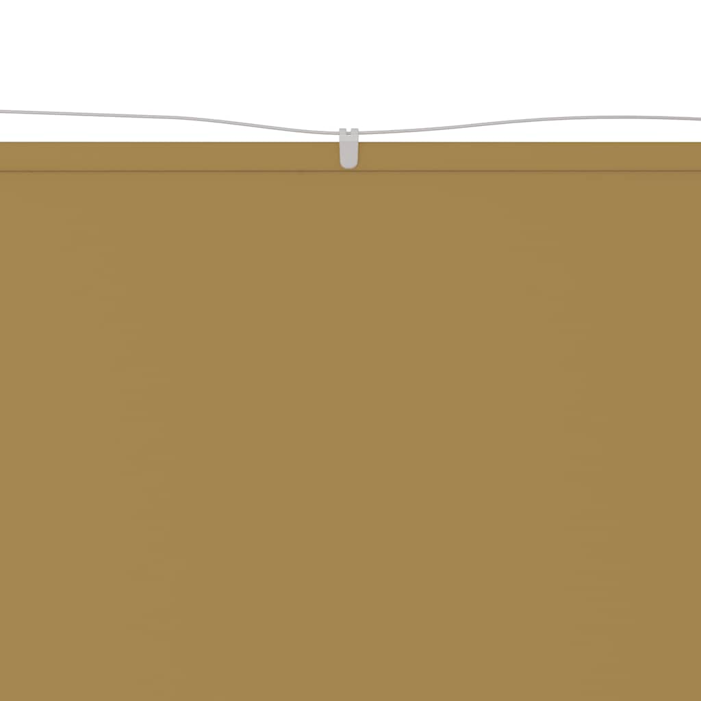 Vidaxl Luifel Vertikal 60x800 cm Oxford Stoff Beige
