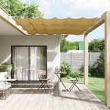 Vidaxl Luifel Vertikal 100x270 cm Oxford Stoff Beige