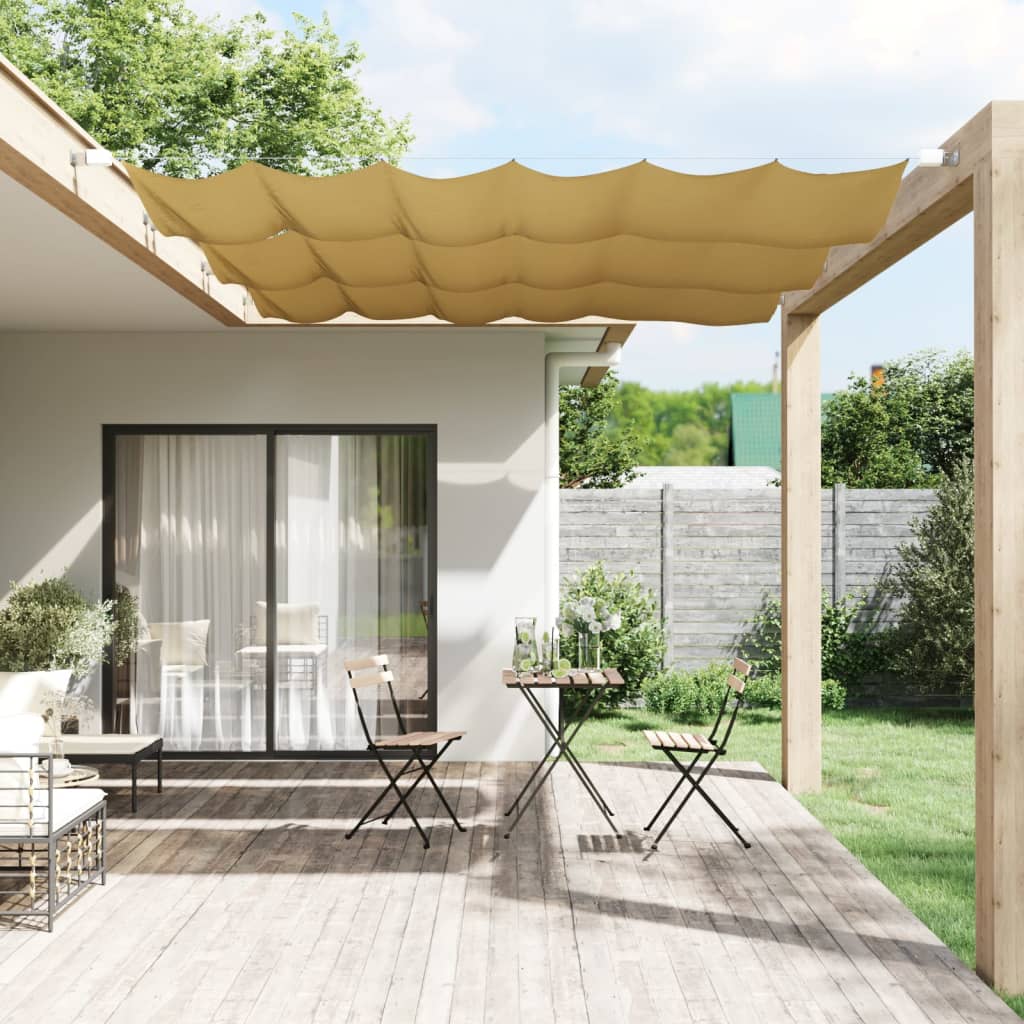 Vidaxl Luifel verticale 100x270 cm tessuto oxford beige