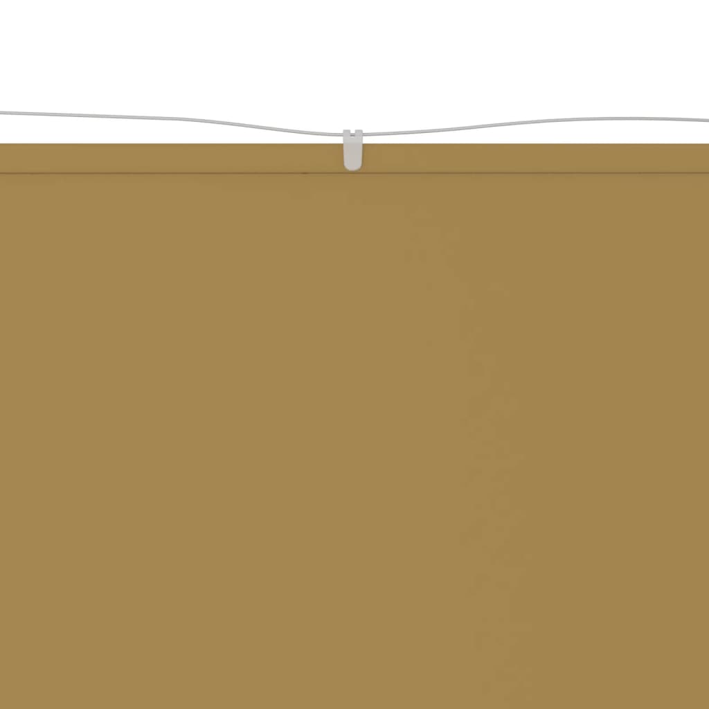 Vidaxl Luifel verticale 100x420 cm tessuto oxford beige