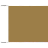 Vidaxl Luifel vertikal 100x800 cm Oxford Stoff Beige