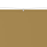 Vidaxl Luifel vertikal 140 x 360 cm Oxford Stoff Beige