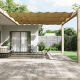 Vidaxl Luifel vertikal 140 x 420 cm Oxford Stoff Beige