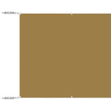 Vidaxl Luifel vertikal 140 x 1000 cm Oxford Stoff Beige