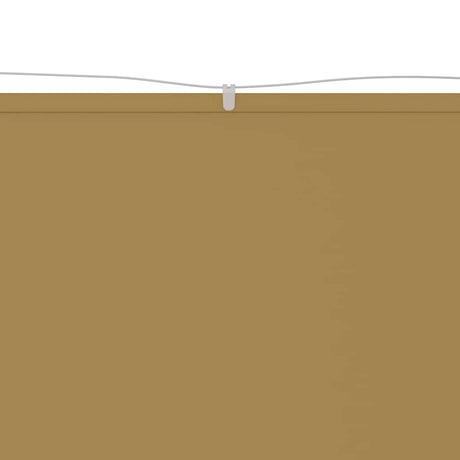 Vidaxl Luifel vertikal 140x1200 cm Oxford Stoff Beige