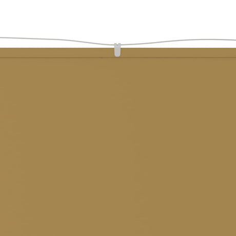 Vidaxl Luifel Vertikal 180x1000 cm Oxford Stoff Beige