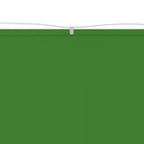 Vidaxl Luifel vertikal 100x420 cm Oxford Stoff hellgrün