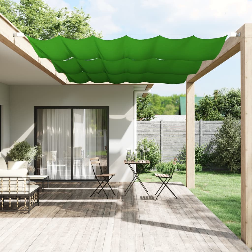 Vidaxl Luifel verticale 140x270 cm tessuto oxford verde chiaro