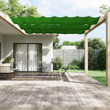 Vidaxl Luifel vertikal 180 x 360 cm Oxford Stoff hellgrün