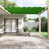 Vidaxl Luifel vertikal 180 x 600 cm Oxford Stoff hellgrün
