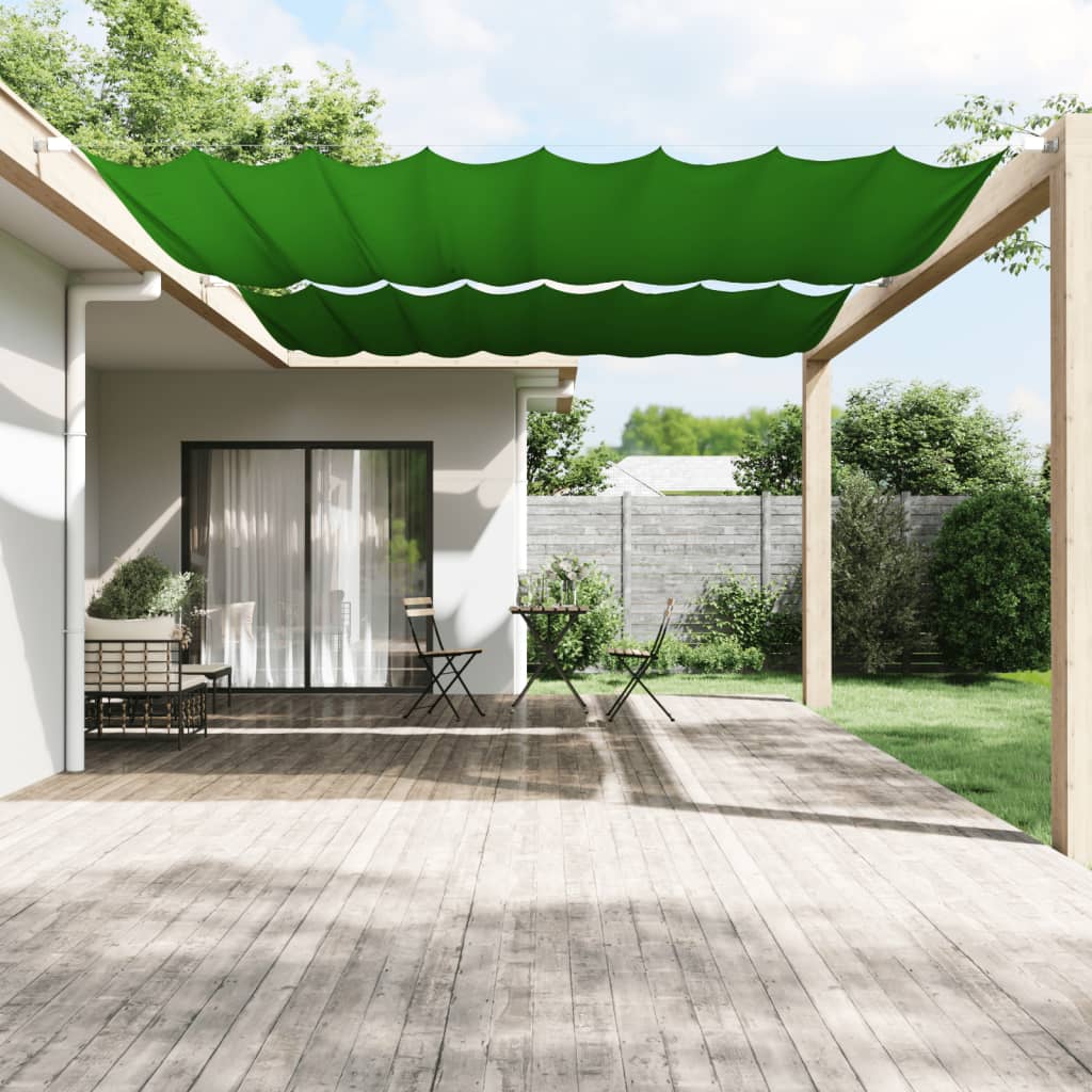Vidaxl Luifel Vertikal 300 x 360 cm Oxford Stoff hellgrün