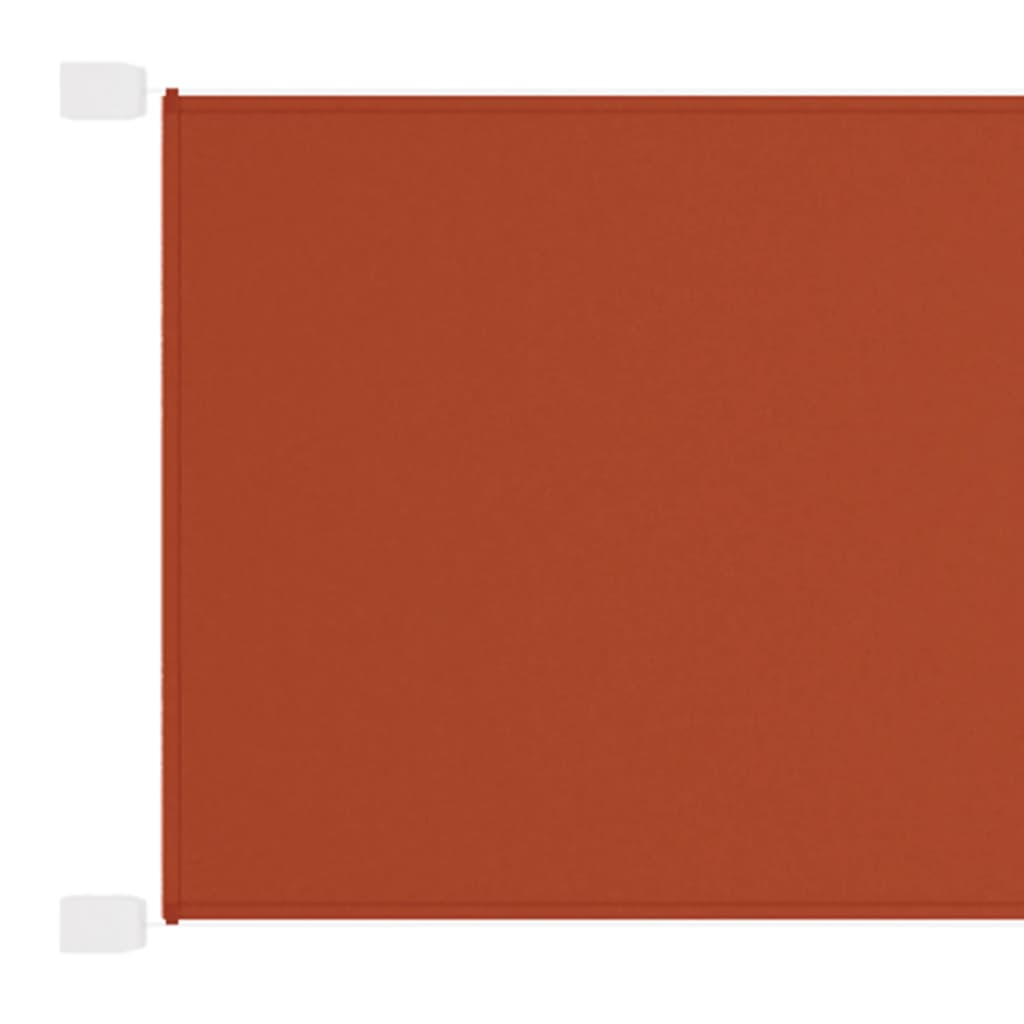 Vidaxl Luifel Vertikal 60x420 cm Oxford Fabric Terracotta -Colored
