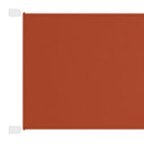 Vidaxl Luifel Vertikal 60x420 cm Oxford Fabric Terracotta -Colored