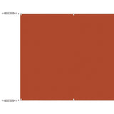 Vidaxl Luifel Vertikal 60x800 cm Oxford Fabric Terracotta -Colored