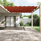 Vidaxl Luifel vertikal 140 x 360 cm Oxford Fabric Terracotta -Colored