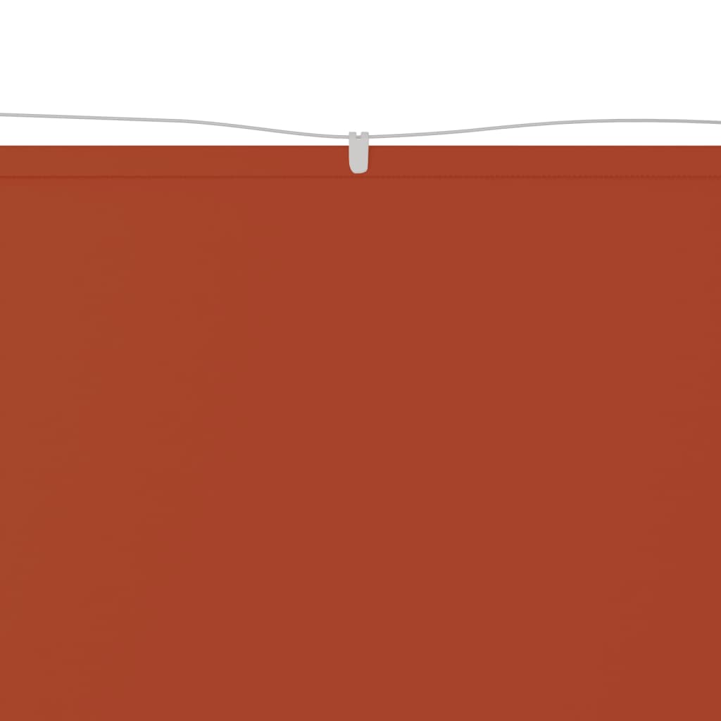 Vidaxl Luifel vertikal 140 x 420 cm Oxford Fabric Terracotta -Colored