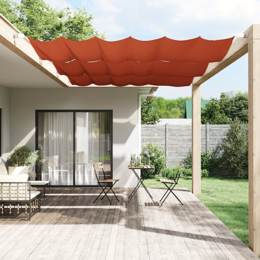 Vidaxl Luifel Vertikal 180 x 270 cm Oxford Fabric Terracotta -Colored