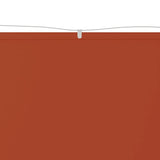 Vidaxl Luifel vertikal 180 x 800 cm Oxford Fabric Terracotta -Colored