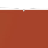 Vidaxl Luifel Vertikal 180 x 1200 cm Oxford Fabric Terracotta -Colored