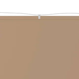 Vidaxl Luifel Vertikal 60x1000 cm Oxford Stofftaupe