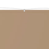 Vidaxl Luifel verticale 100x360 cm tessuto oxford taupe